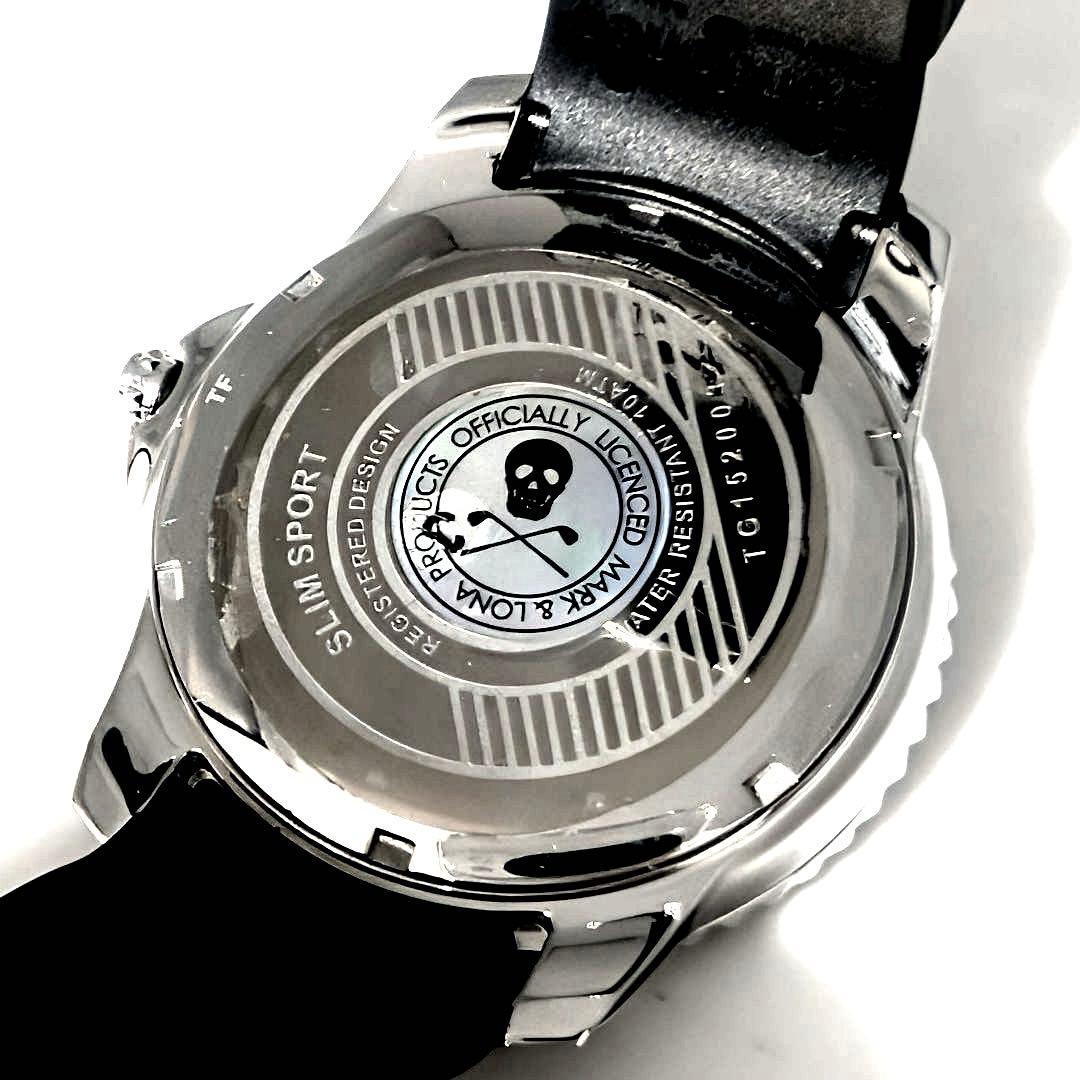 テンデンス マーク&ロナ コラボ MLTG152003 ドクロ 黒 シルバー