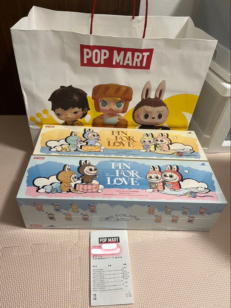 イニシャル　ラブブ　PIN FOR LOVE アソートボックス ２箱　新品未開封