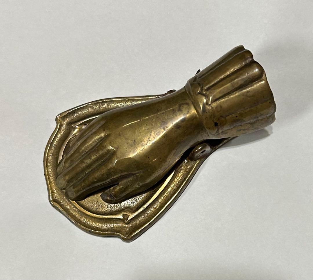 フランス蚤の市　手　モチーフ　クリップ　ドア　ハンドクリップ