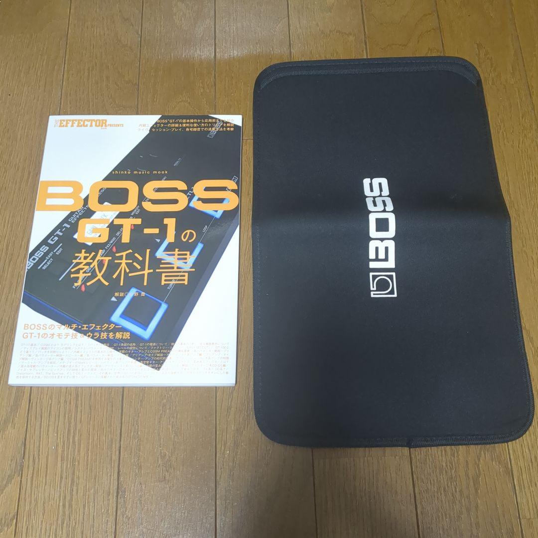 BOSS GT-1 ギターエフェクター　教科書&専用ケース付き