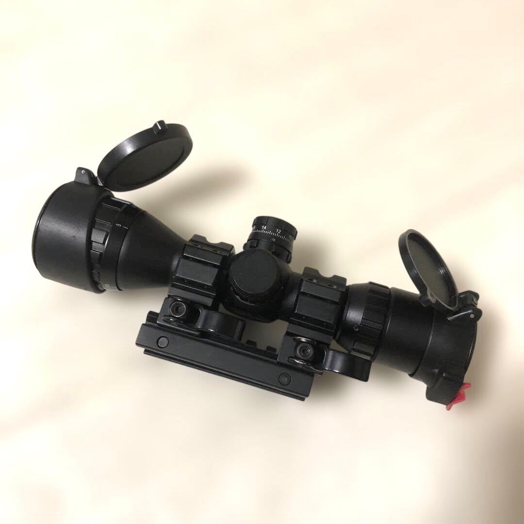 （美品）東京マルイ イルミネーテッドショートズームスコープ　ドットサイト