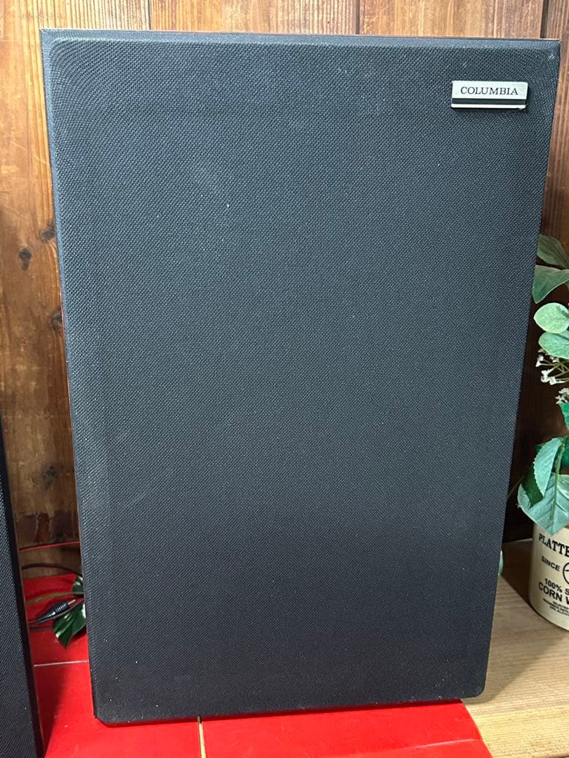 COLUMBIA スピーカー 2台セット ブラック