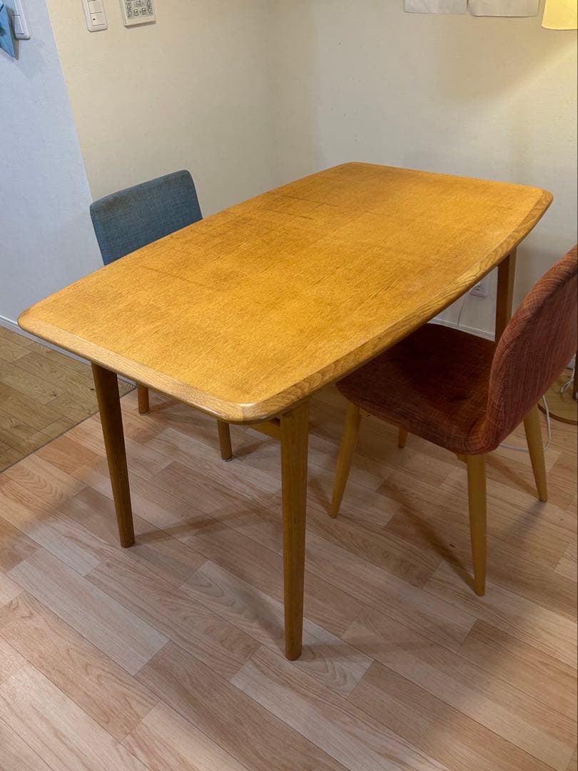 【ムーデン】イデー IKI オーク材 ダイニングテーブル 幅1250