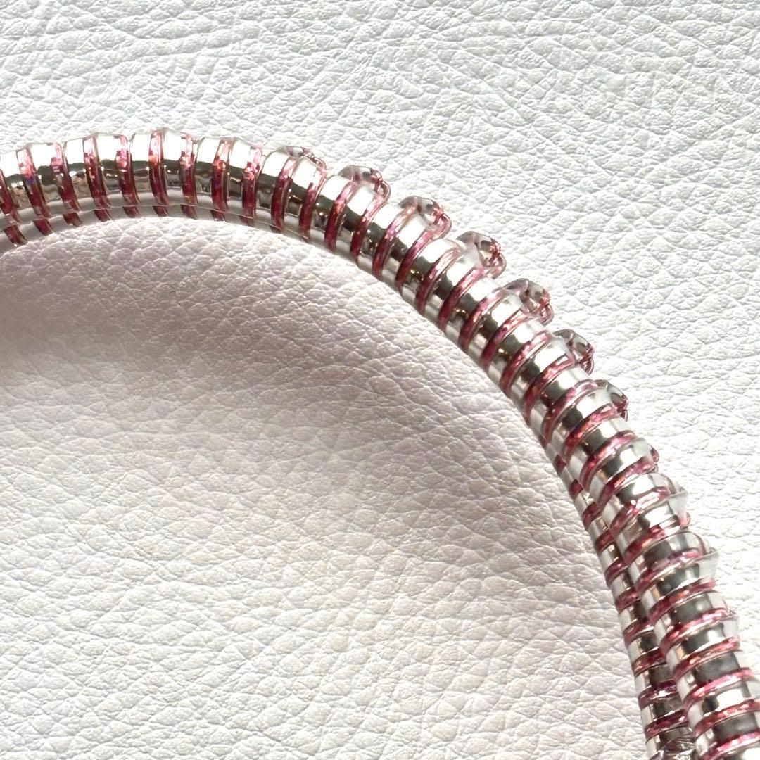 極美品✨アンテプリマ　ミニバッグ　ハンドバッグ　ワイヤーバッグ　ピンク　シルバー