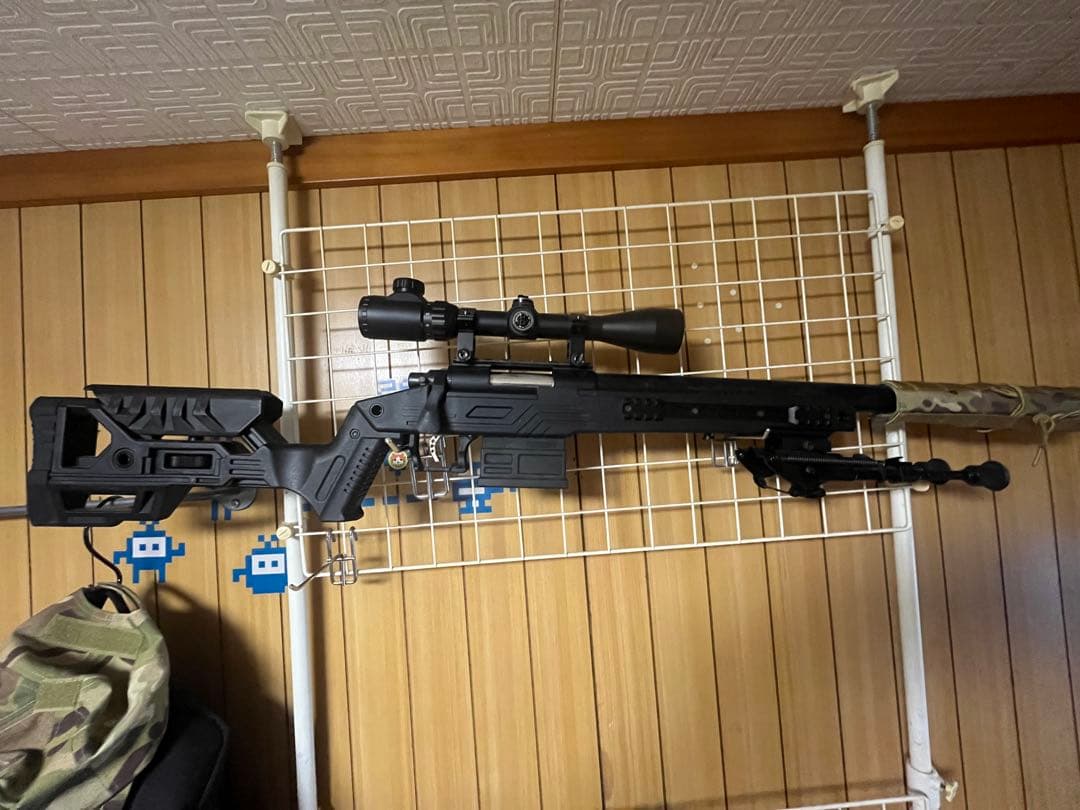 VSR Gspec slong airsoft ストック、トリガー マガジン3個