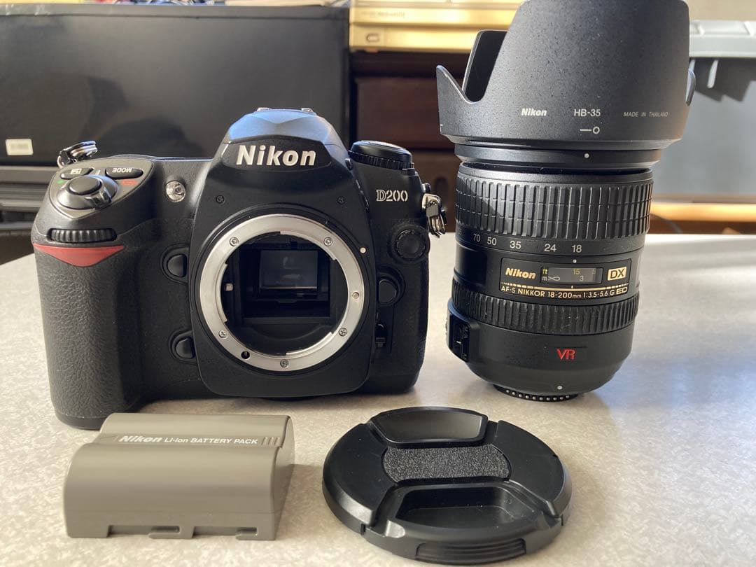 Nikon D200 デジタル一眼レフカメラ 本体とレンズセット 訳あり