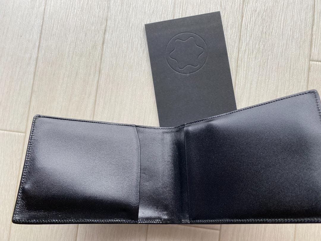 ドイツ製 モンブラン ノート 本革 レザー ブラック スモールサイズ