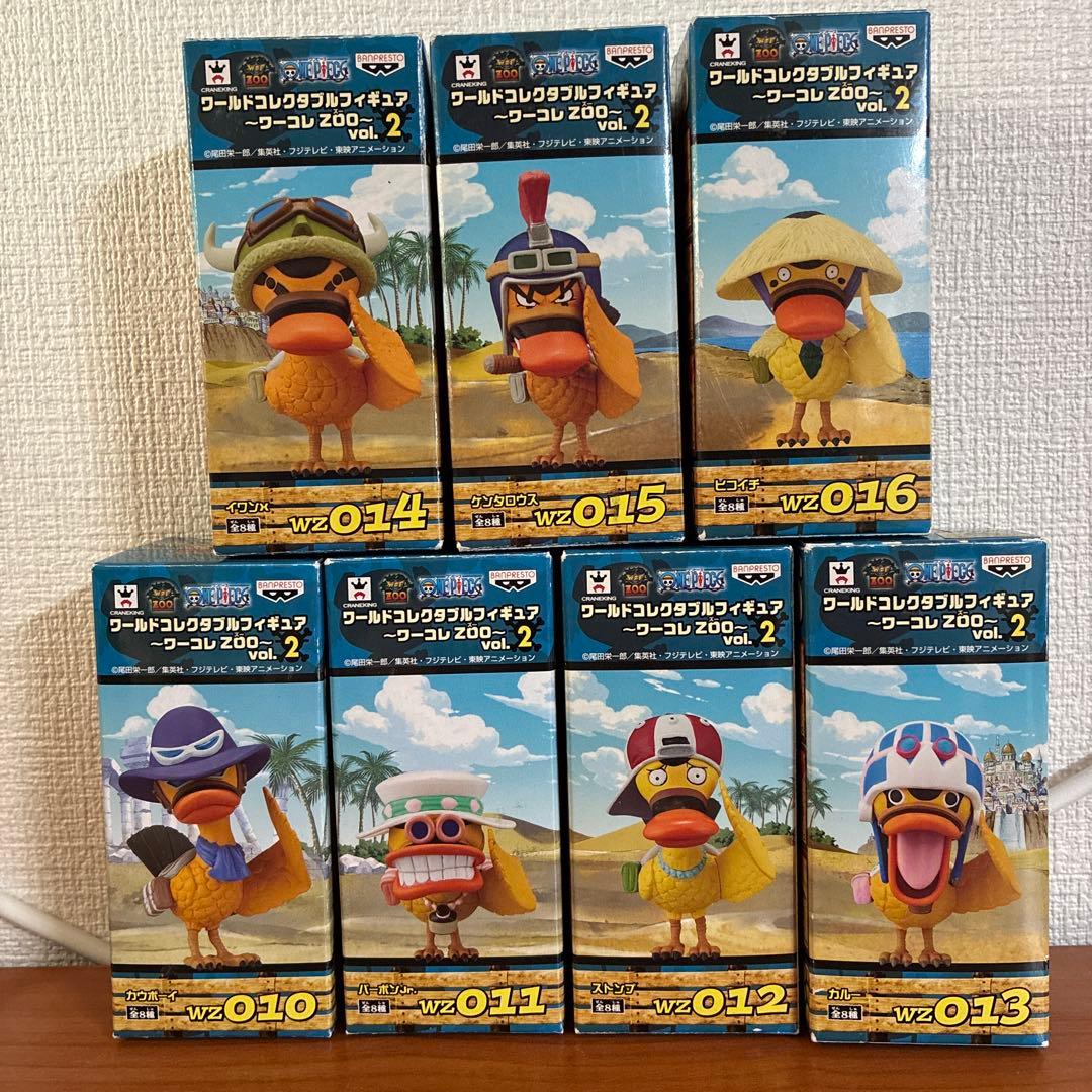 ワンピース　ワールドコレクタブルフィギュア〜ワーコレZOO〜超カルガモ部隊