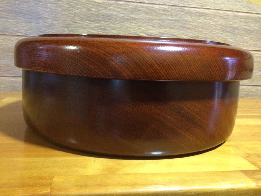 木の温もりと美しさ＊木製 欅茶びつ　茶色　美品