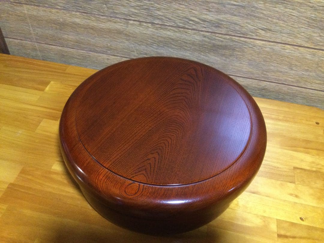 木の温もりと美しさ＊木製 欅茶びつ　茶色　美品