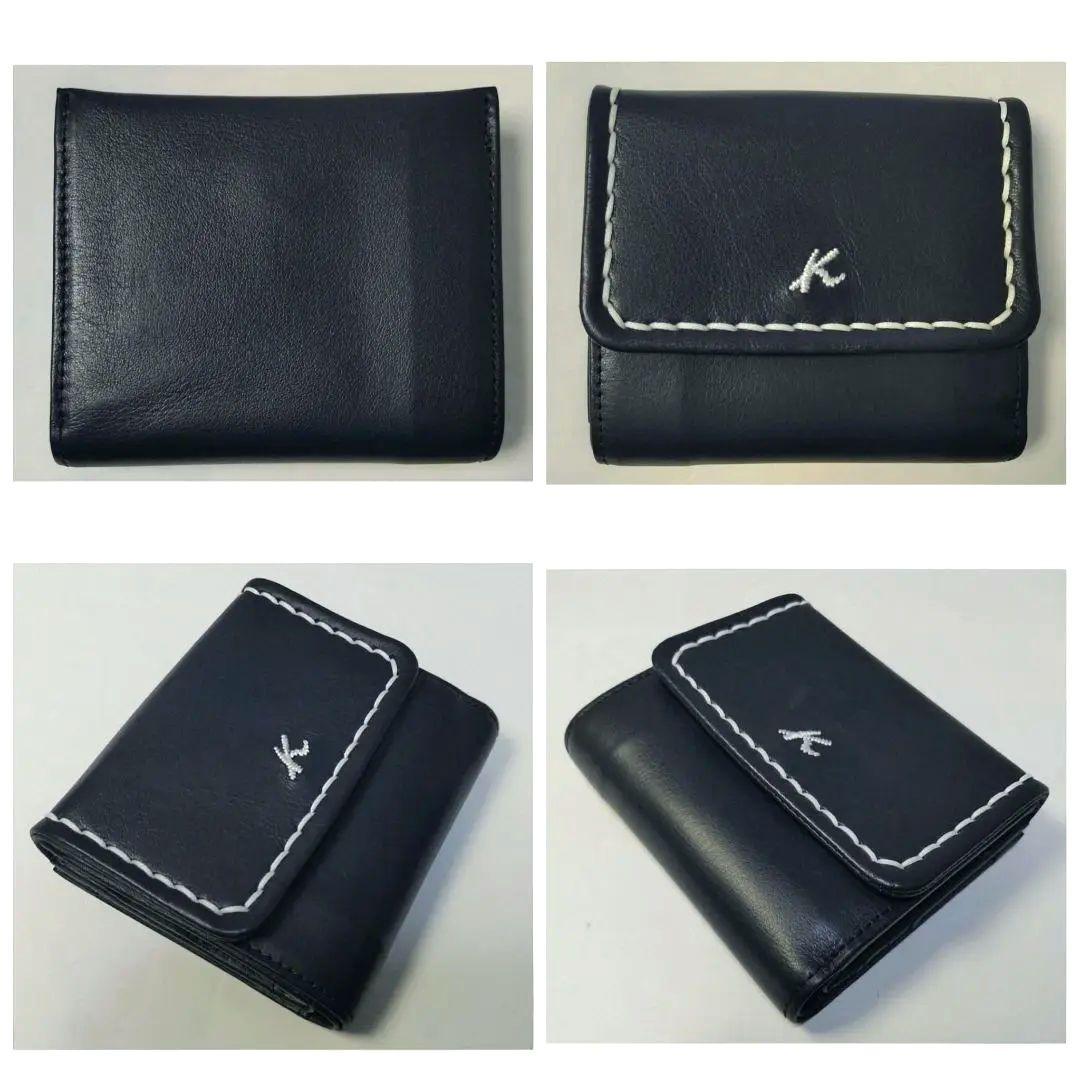 ★完売品★未使用品★Kitamura/キタムラ☆レザー二つ折り財布☆