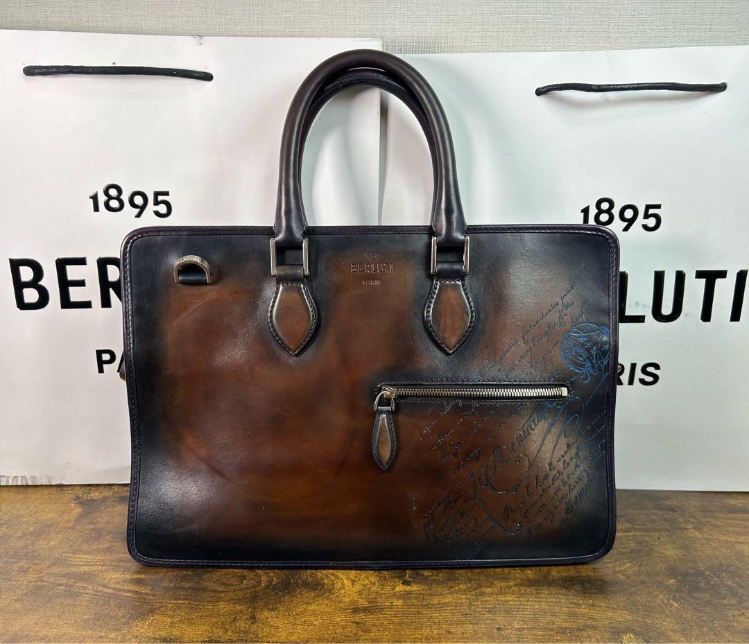 Berluti アンジュール　Un Jour ヴェネチアレザー ブリーフケース
