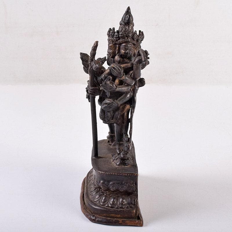 中国　古銅　チベット仏　歓喜仏　仏像　V　R8919