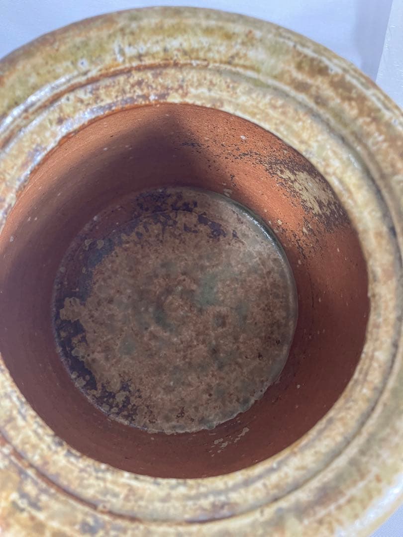 伊賀焼　古田耕三作　水指　箱付き　茶道具 コレクション