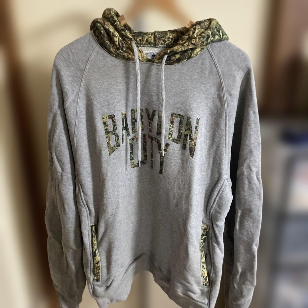 nitraid BABYLON CITY XL グレー パーカー ナイトレイド