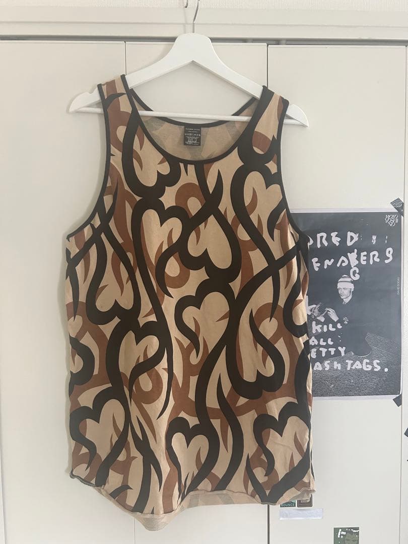 ナンバーナイン ハートトライバル タンクトップ サイズ2 GIVE期復刻