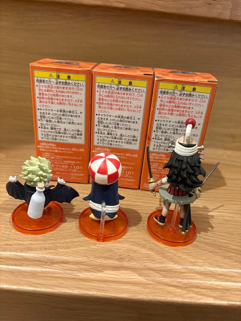 ワンピース ワーコレハロウィンスペシャル ヒルドン　犬っぺ　ジゴロウ　3体セット