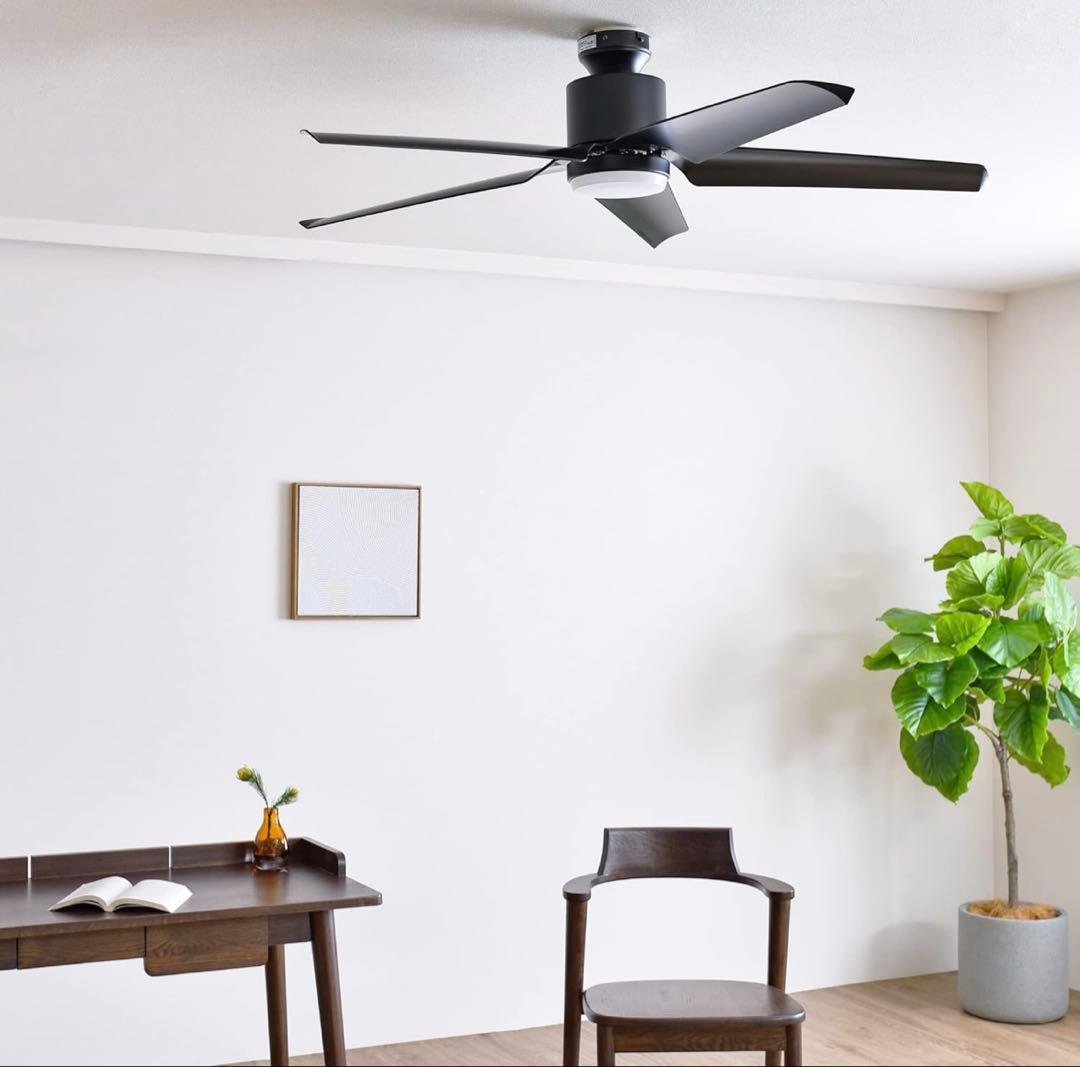 未使用品！VENTOTA シーリングファンライト　LED 天井　ブラック