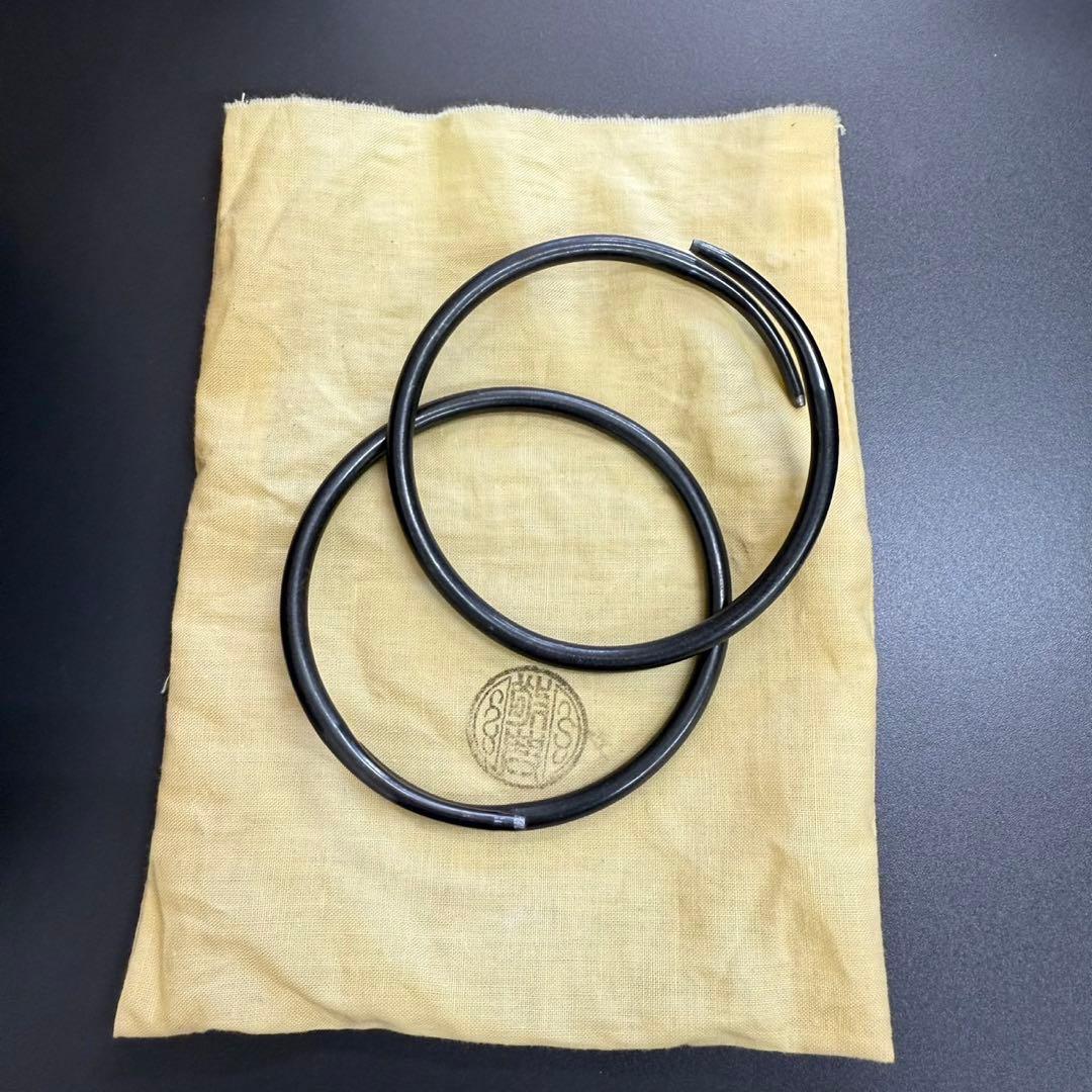 【茶道具】釜師 人間国宝　高橋敬典・風炉師　金谷浄雲造　唐銅鬼面風炉・平丸釜添