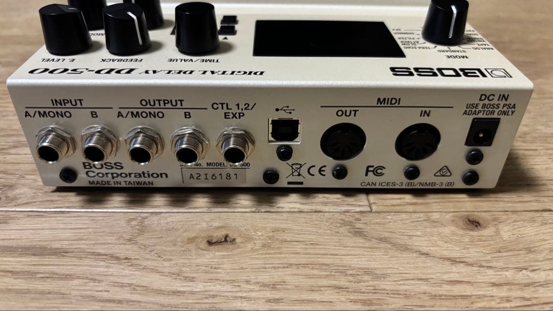 DD-500 BOSS ディレイ
