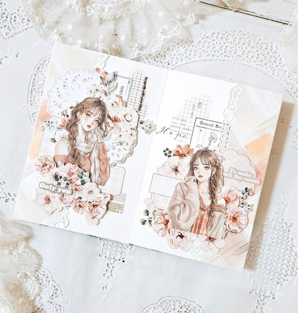 コラージュ素材　紙もの　素材紙　【2693】