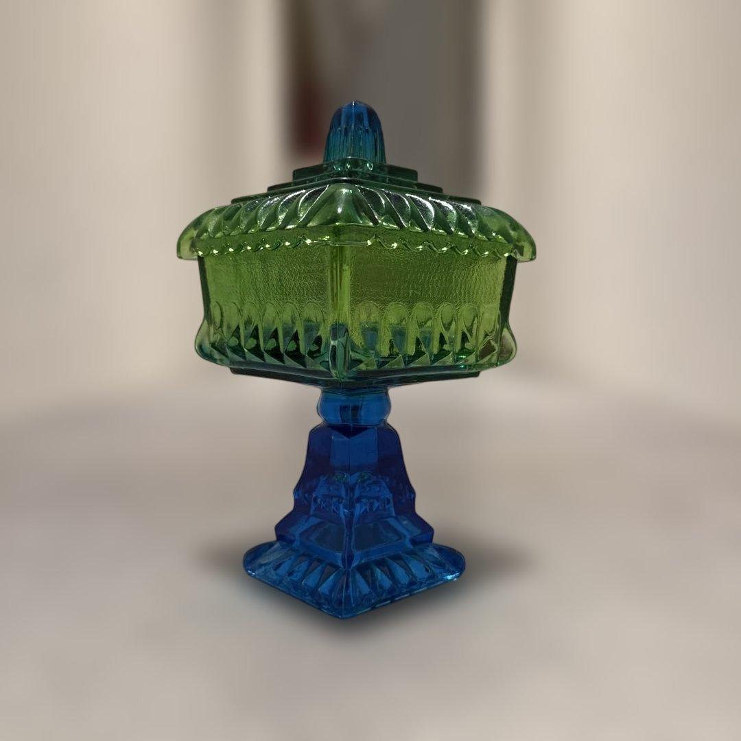 【極美品】フランスアンティーク キャンディーポット アールデコ 1970年代レア