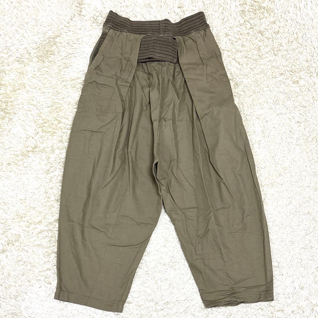 KAPITAL キャピタル シモキタジャンボパンツ カーキ M