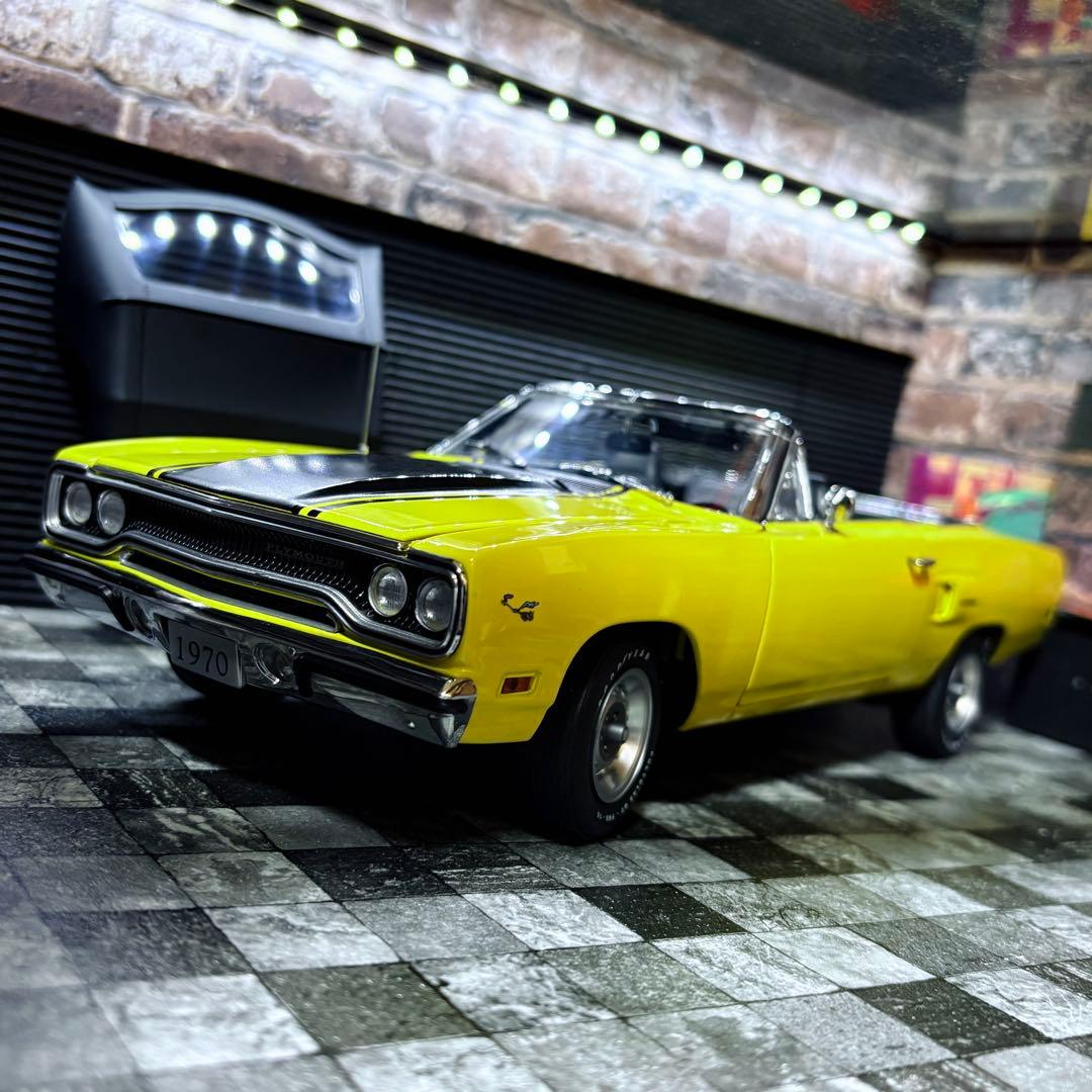 2250台 1/18 GMP プリムス ロードランナー コンバーチブル 1970