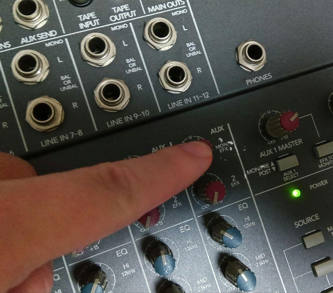 MACKIE 1202VLZ　アナログナミキサー 12チャンネル 　マッキー