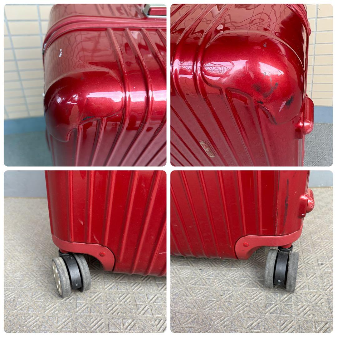 入手困難 廃盤品 リモワ サルサデラックス 大容量 873.7 7泊以上 レッド