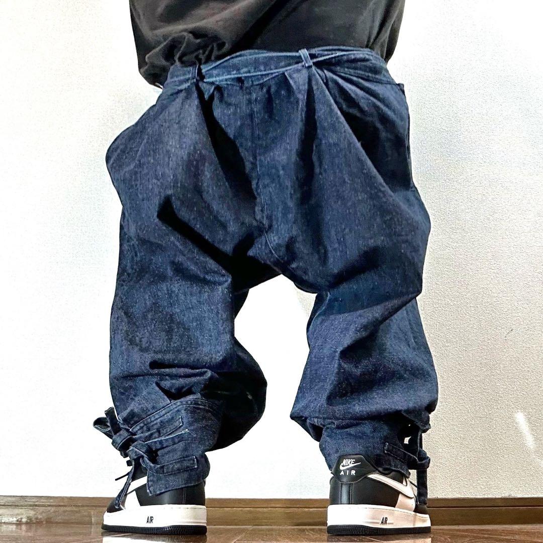 ジースターロウINAKAYAデニムパンツGパンダブルニールーズレアアメリカ古着