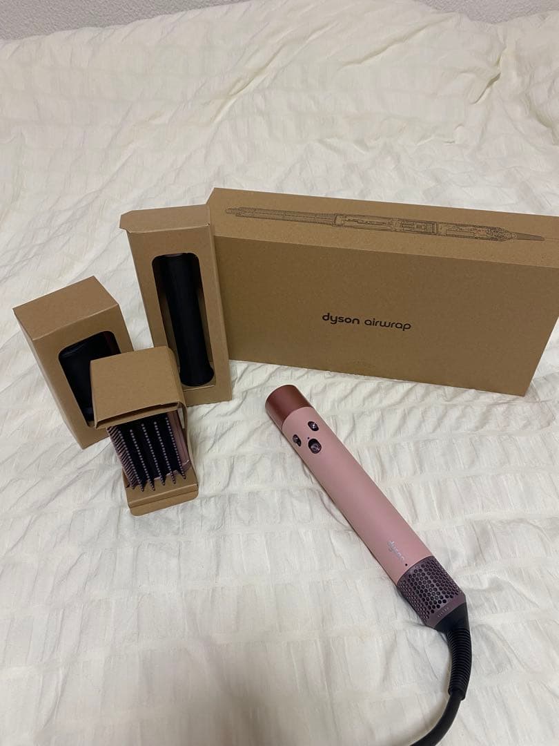 Dyson Airwrap ピンク 本体とアタッチメント フルセット