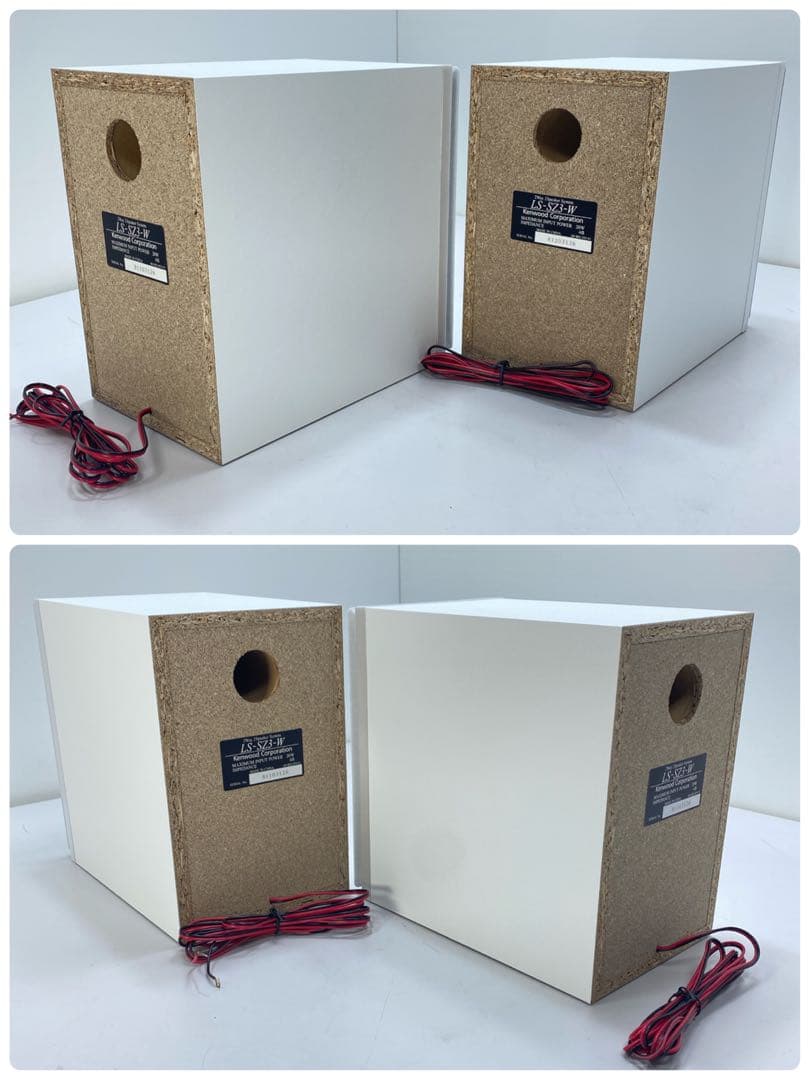 良品Kenwood LS-SZ3-W スピーカー　RXD-SZ3MDコンポセット