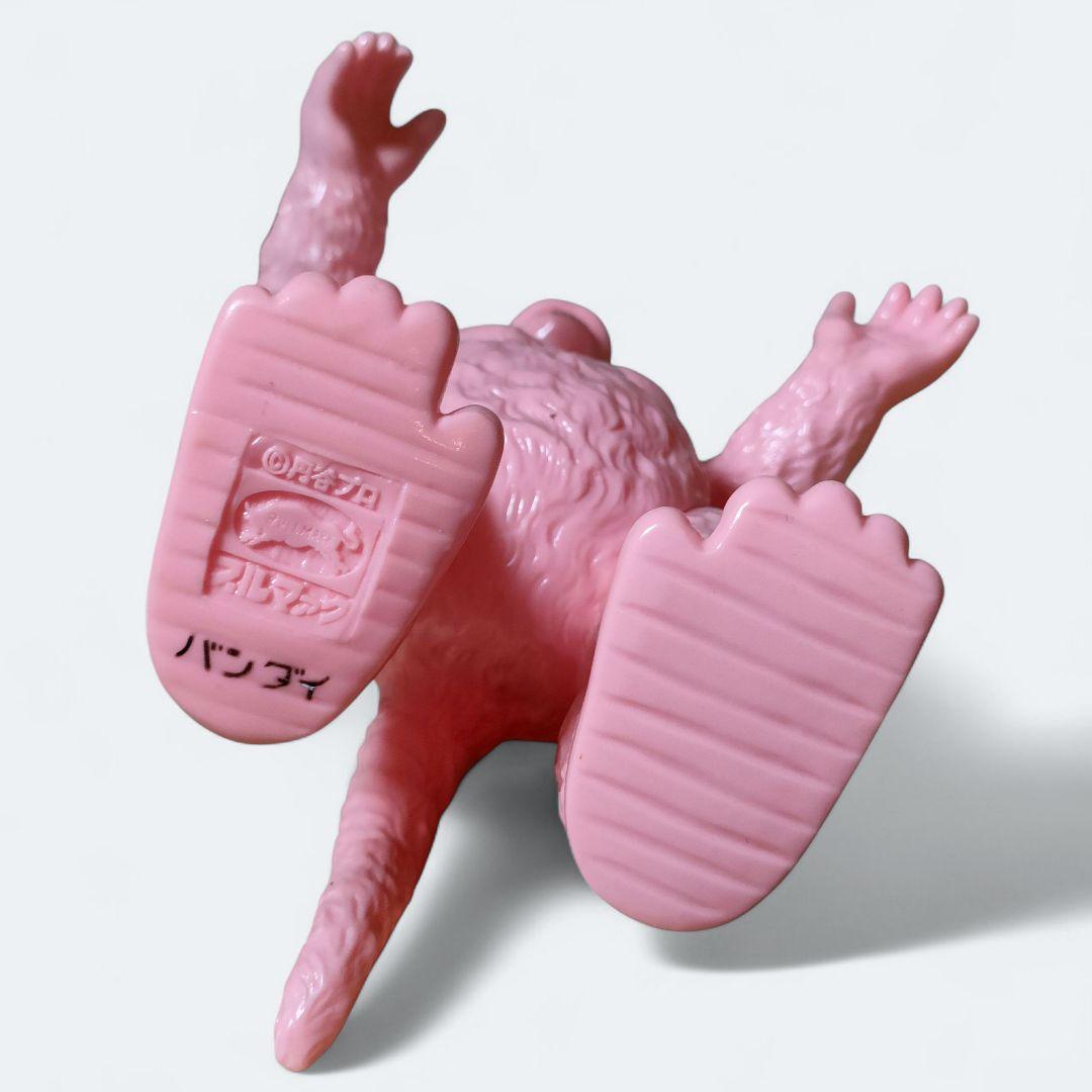 【円谷プロ】ブルマァク 復刻版 ゴロー ピンク ソフビ