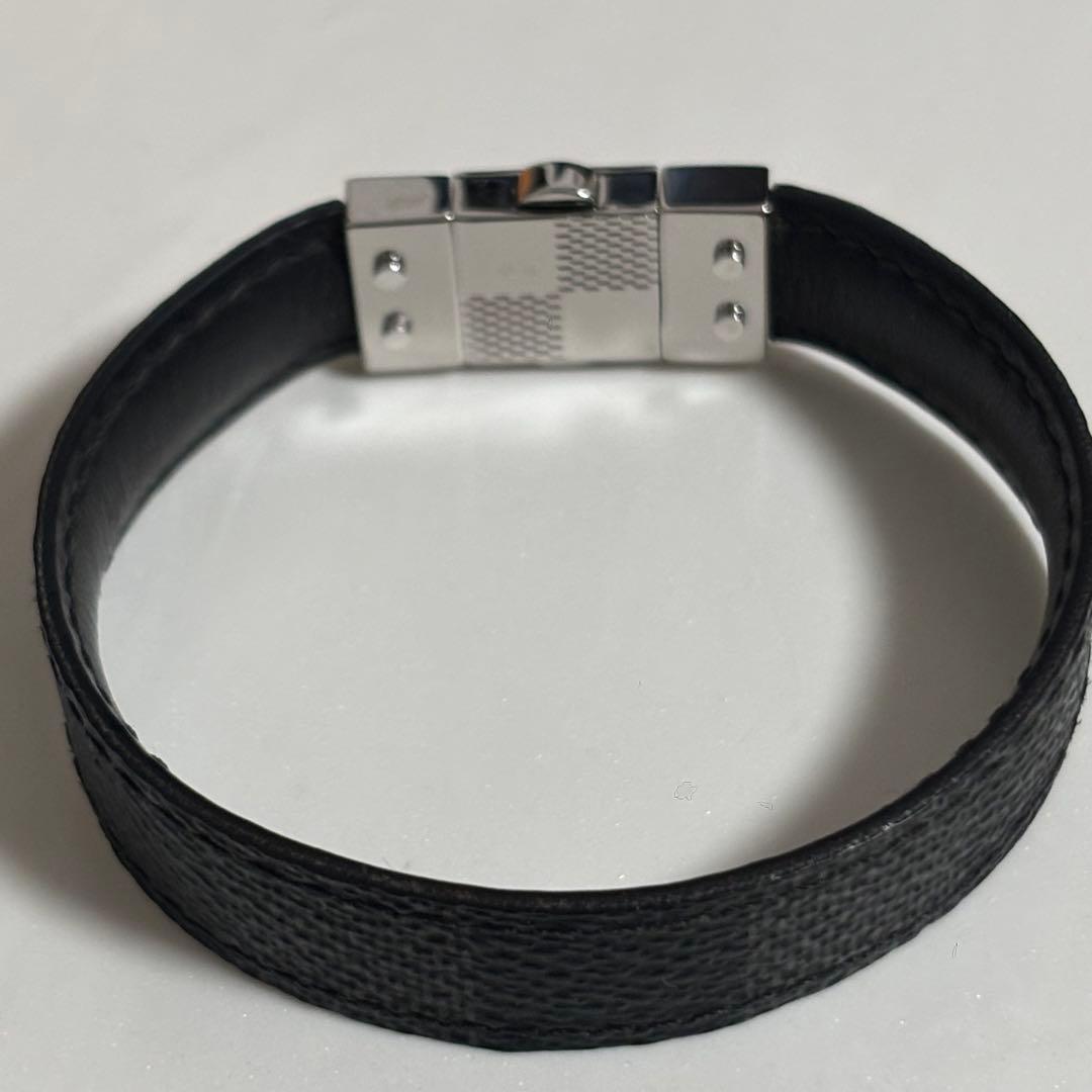 LOUIS VUITTON 新品同様品　モノグラムブレスレット　レザー極美品