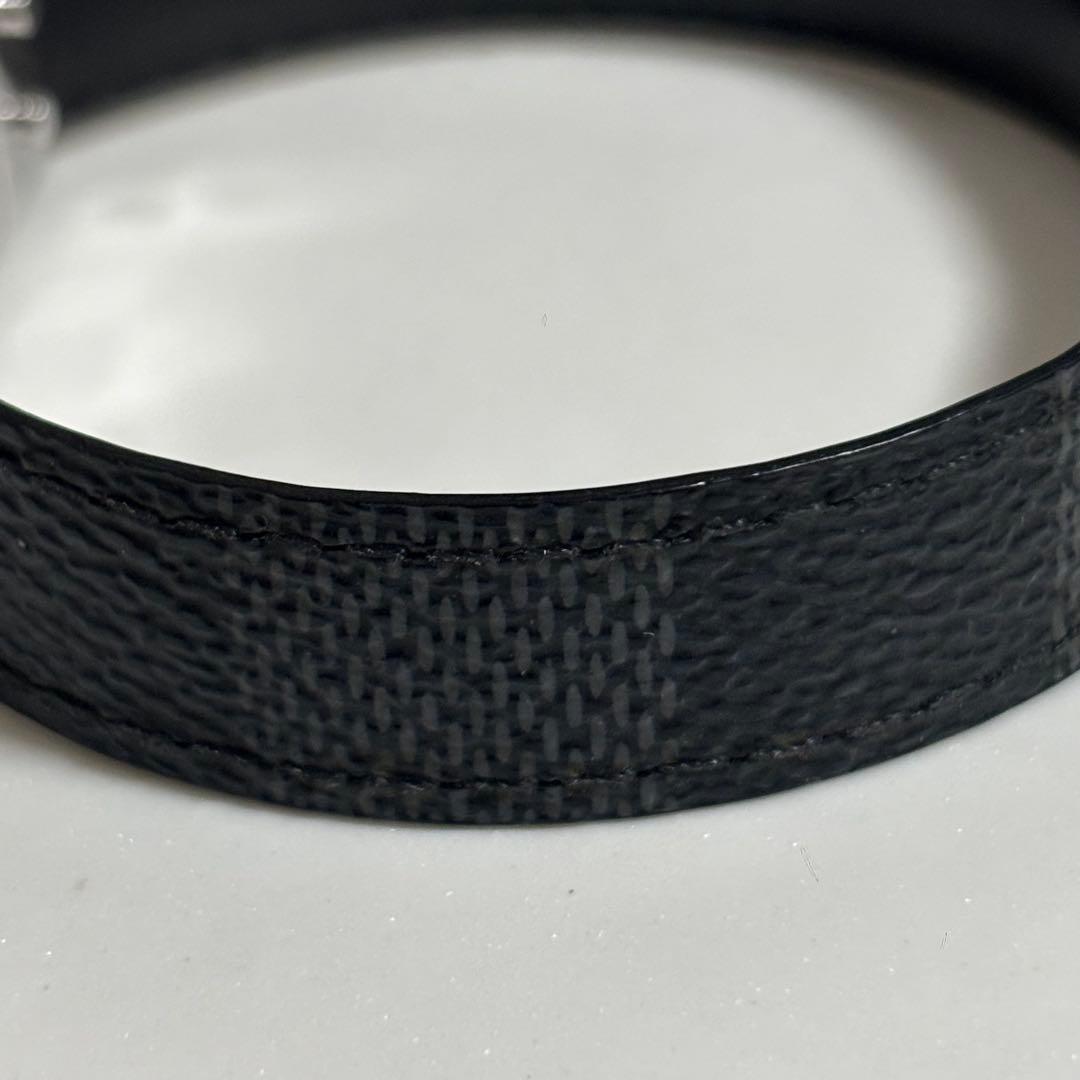 LOUIS VUITTON 新品同様品　モノグラムブレスレット　レザー極美品