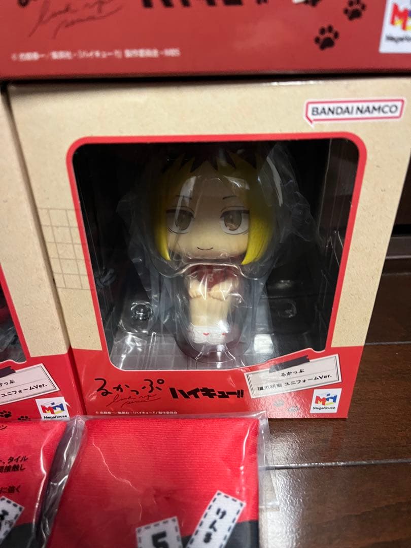 ハイキュー!! るかっぷ 座布団付き黒尾鉄朗 孤爪研磨 制服 ユニフォーム