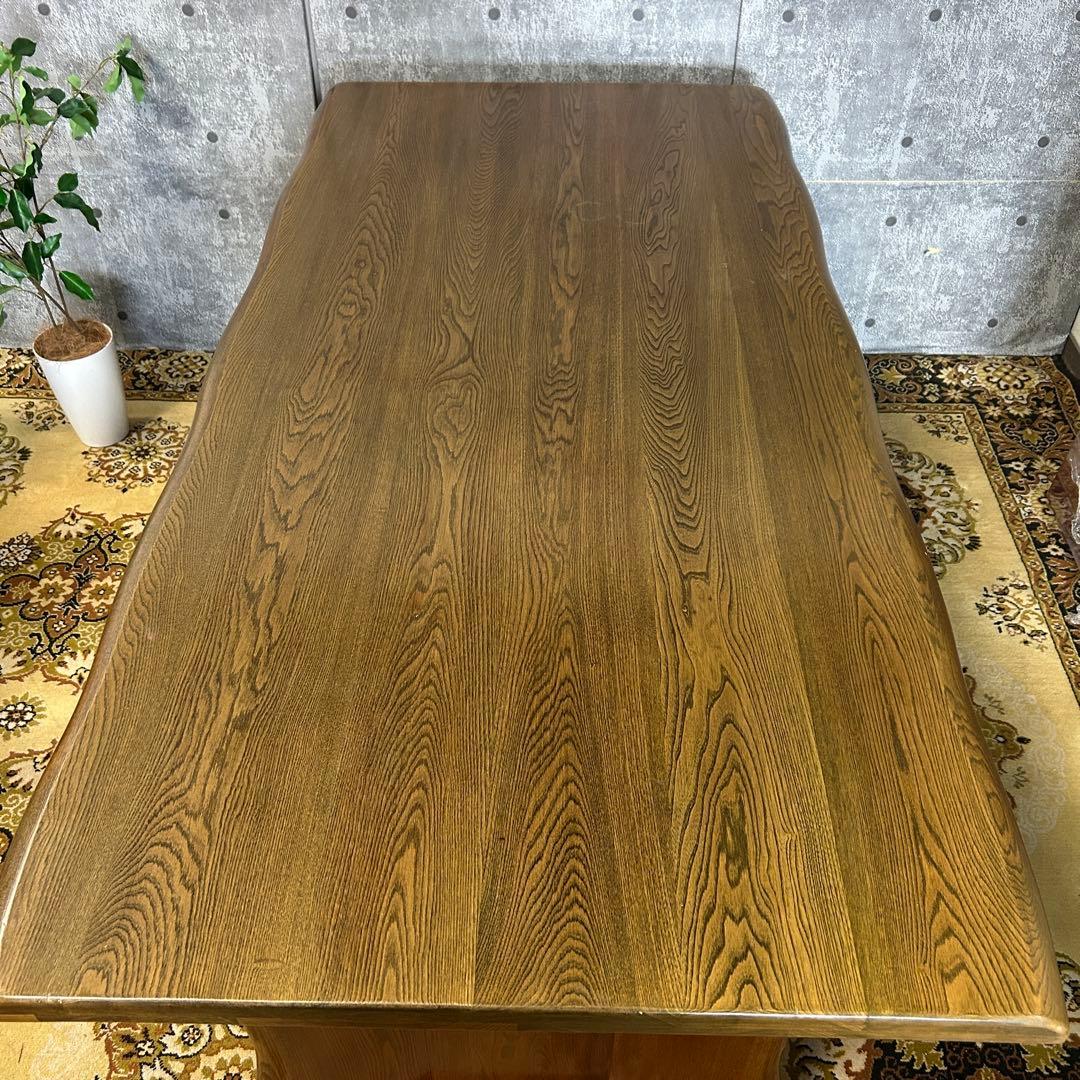 ꧁6人掛け꧂ダイニングテーブル&ベンチ&チェア3脚セット 食卓 机 椅子