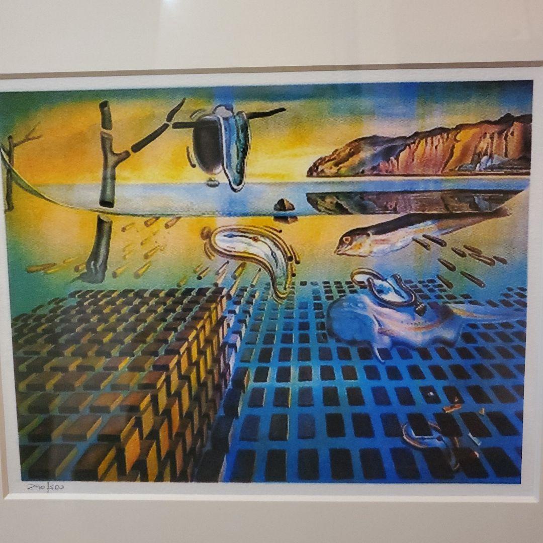 サルバドール、ダリ、リトグラフ、