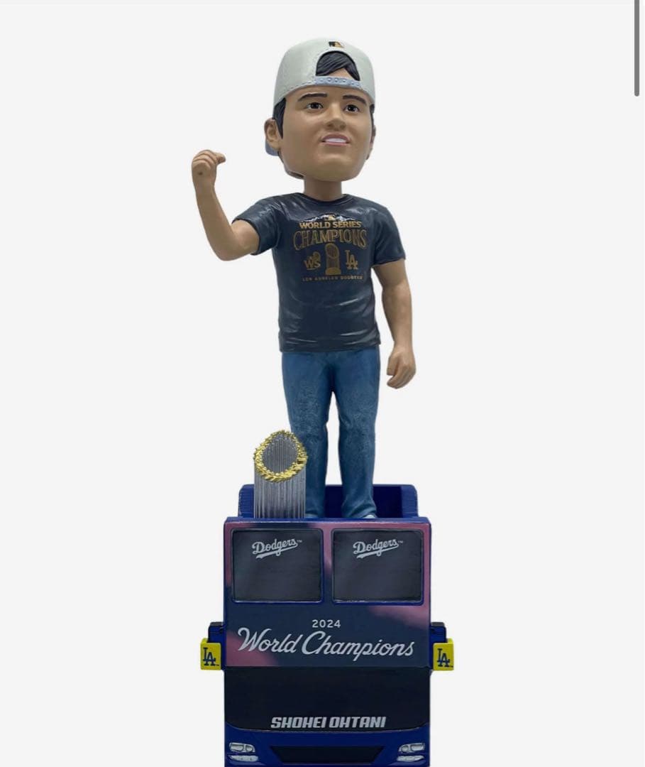 大谷翔平　MLB ドジャース　ボブルヘッド ワールドチャンピオンズ　55番