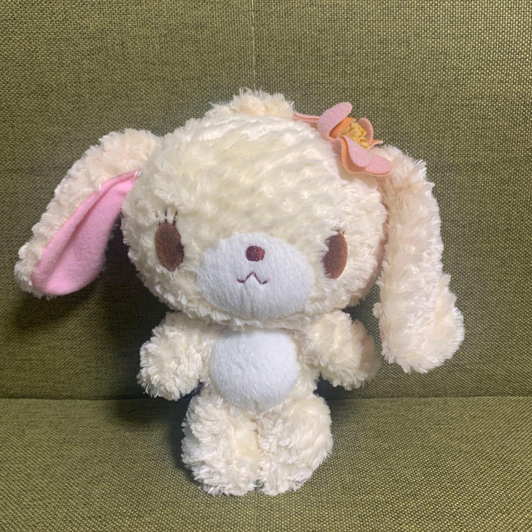 美品　当時もの　シュガーバニーズ　ぬいぐるみ　はなうさ　サンリオ　平成レトロ