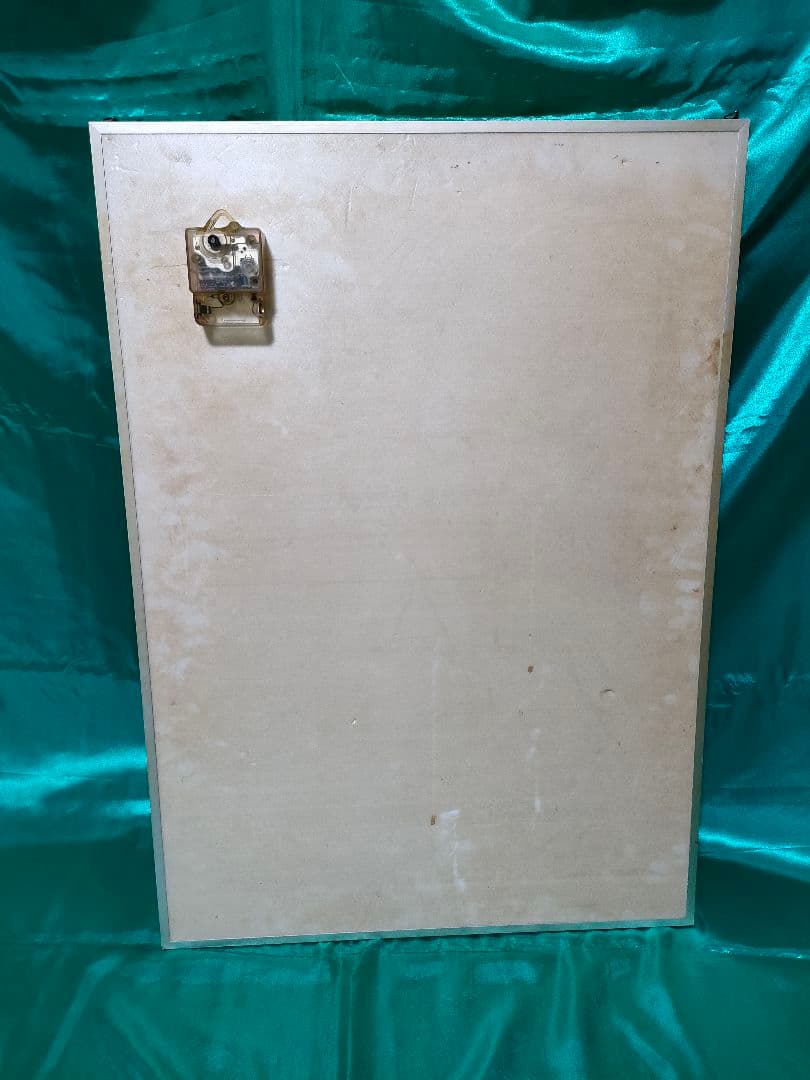 【昭和レトロ】具志堅用高 カンムリワシ 時計付 壁掛けパネル 貴重！