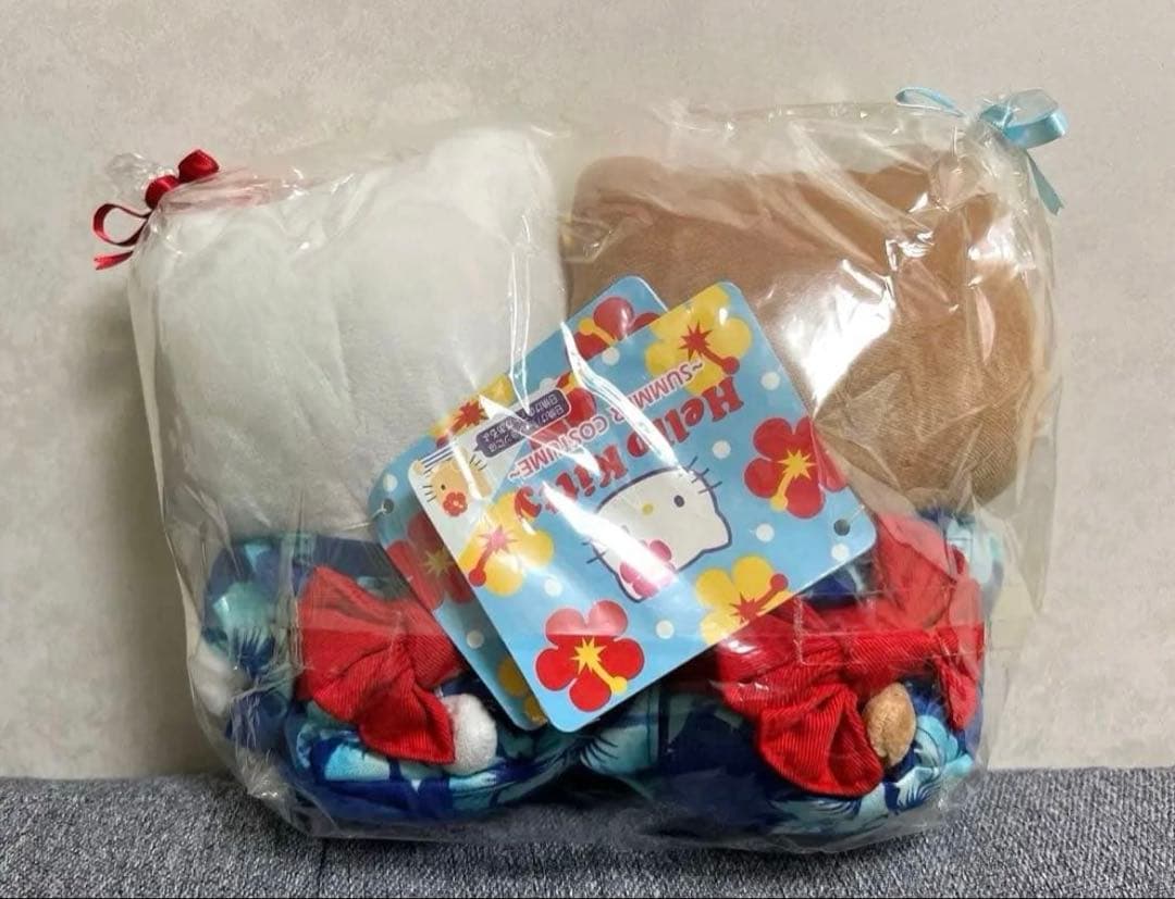 ハローキティ　サマーコスチューム 浴衣 日焼け