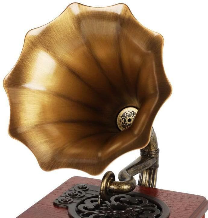 レトロでアンティークな高級感溢れるデザイン♪❤想像を超えた超高音質★蓄音機