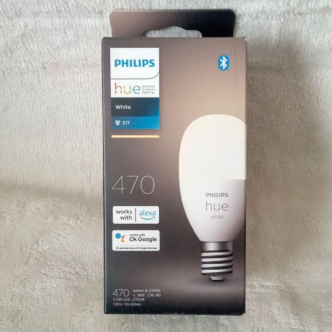 【値下げ中】Philips Hue LED電球 E17 5.5W ホワイト 5個