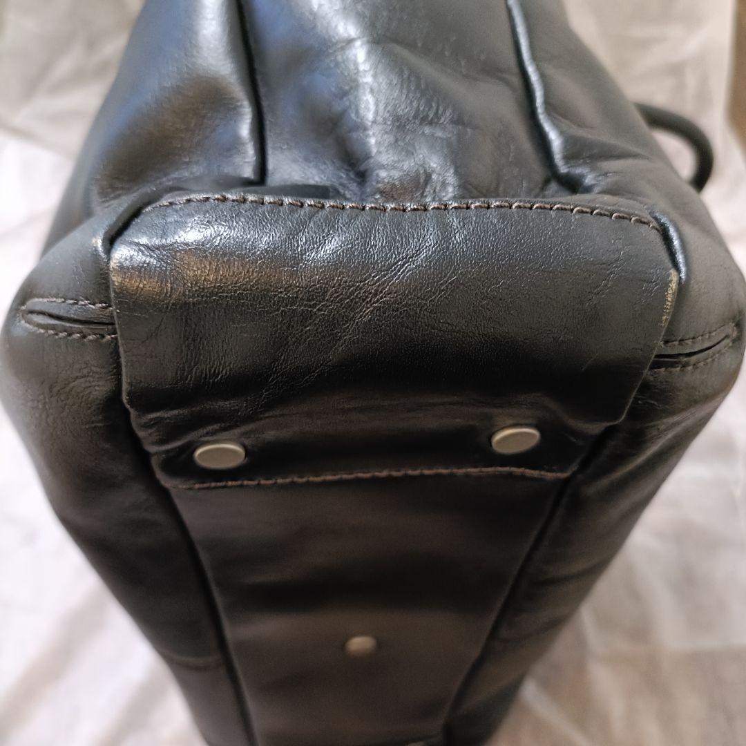 値下げ可☆極美品☆エルゴポック　レザー ビジネスバッグ　 A4収納 2way