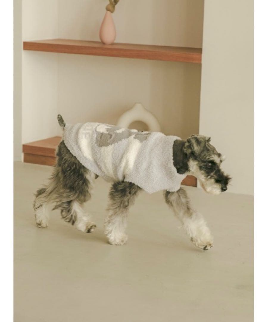 ジェラートピケ ベビモコシュナウザージャガードプルオーバー XL