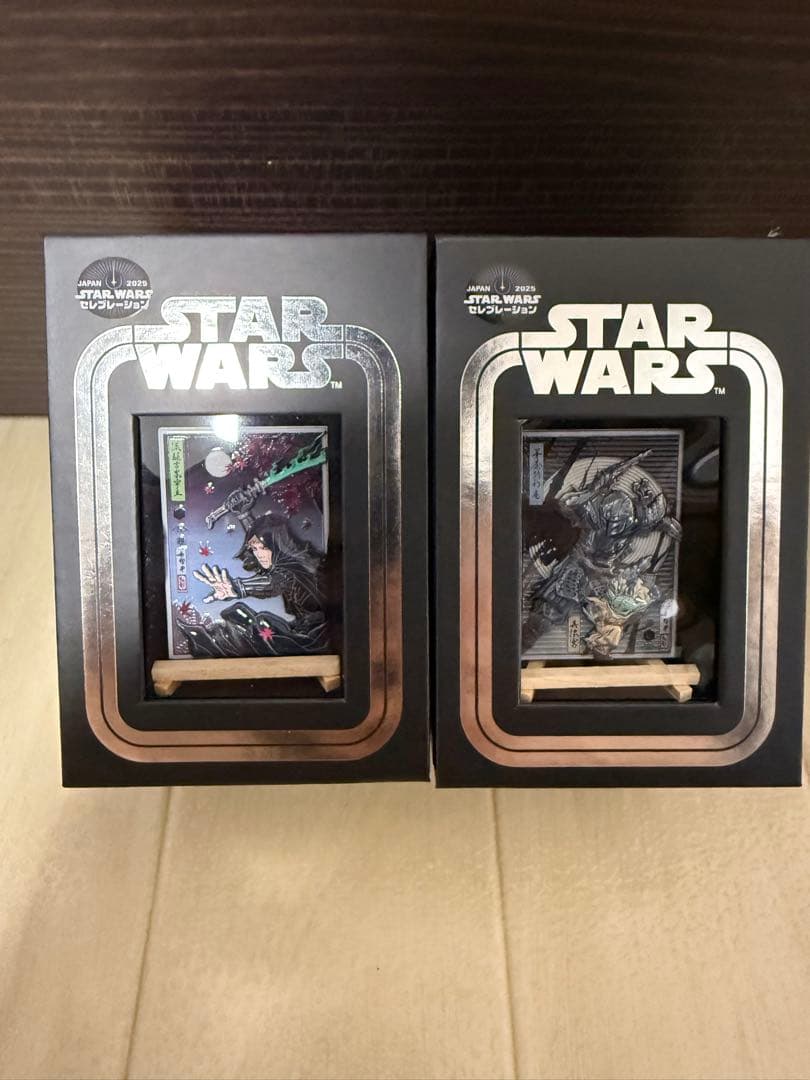 SWCJ限定　アートピンバッジ　ルークスカイウォーカー・マンダロリアン