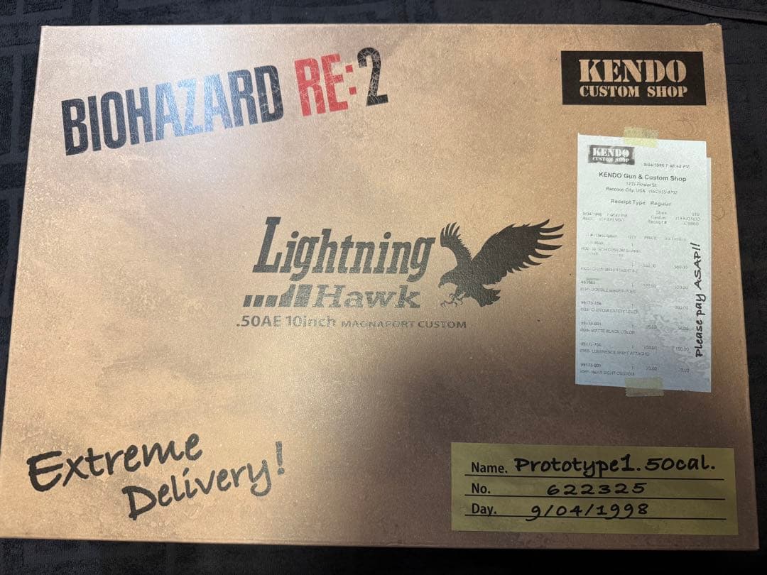 東京マルイ ライトニングホーク50AE 98'sグリップカスタム バイトハザード