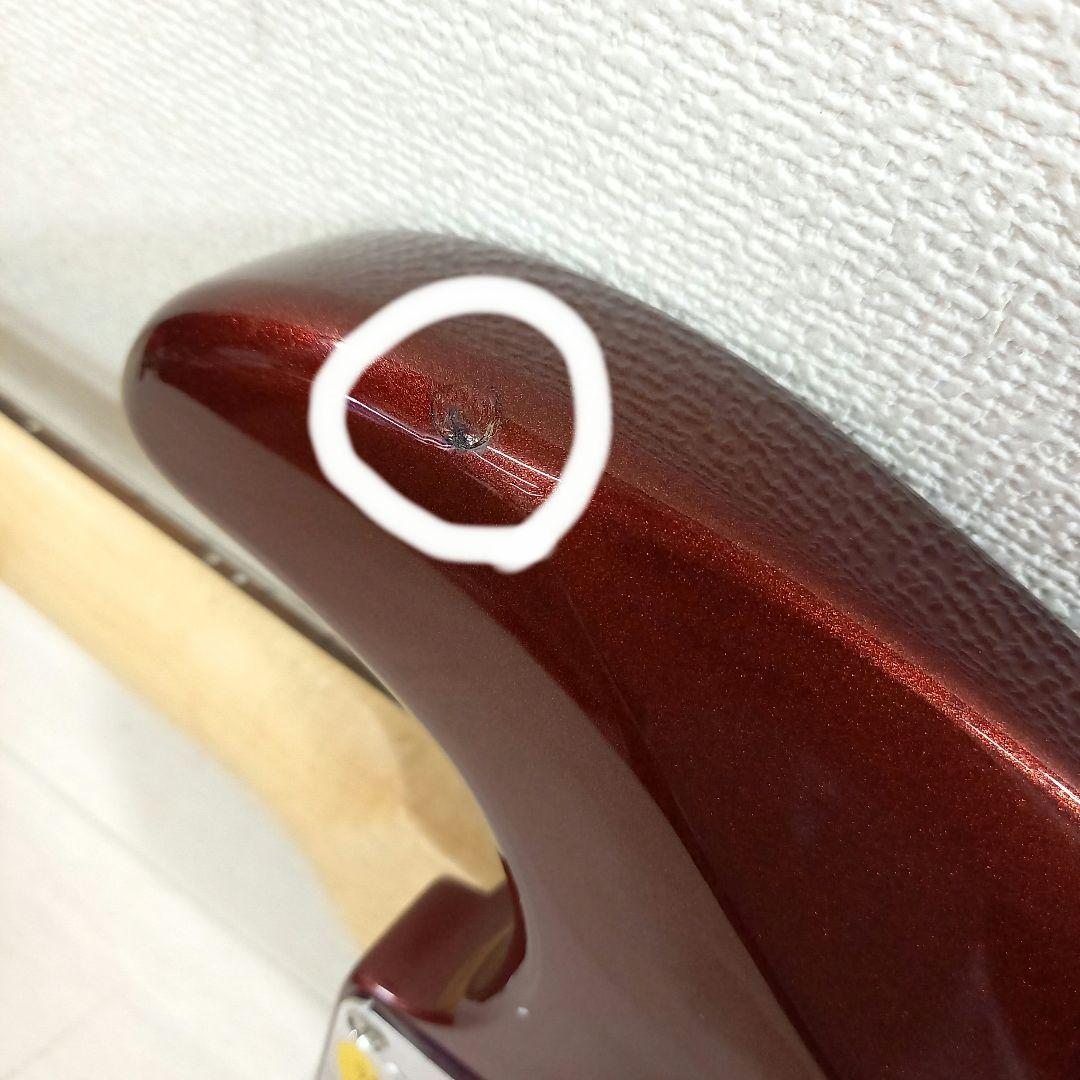 美品◎Mavis ストラトキャスター メタリックワインレッド メイビス セット1